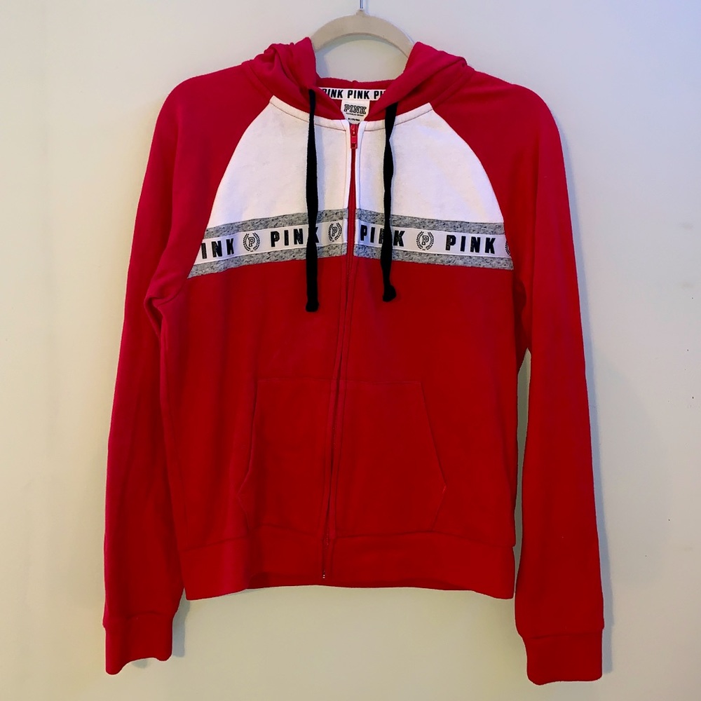 PINK Full Zip Hoodie